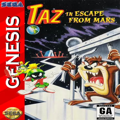 Escape from Mars Starring Taz (USA) (Beta) (1994-06-18)